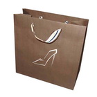 Custom Kraft Paper Bag with Shoe Design