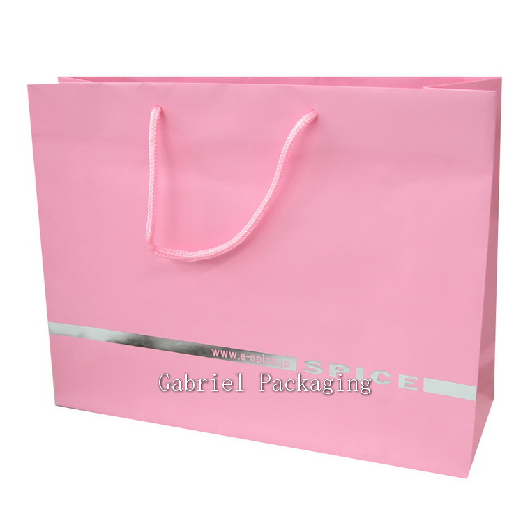 Custom Paper Bag for Apparel Brand