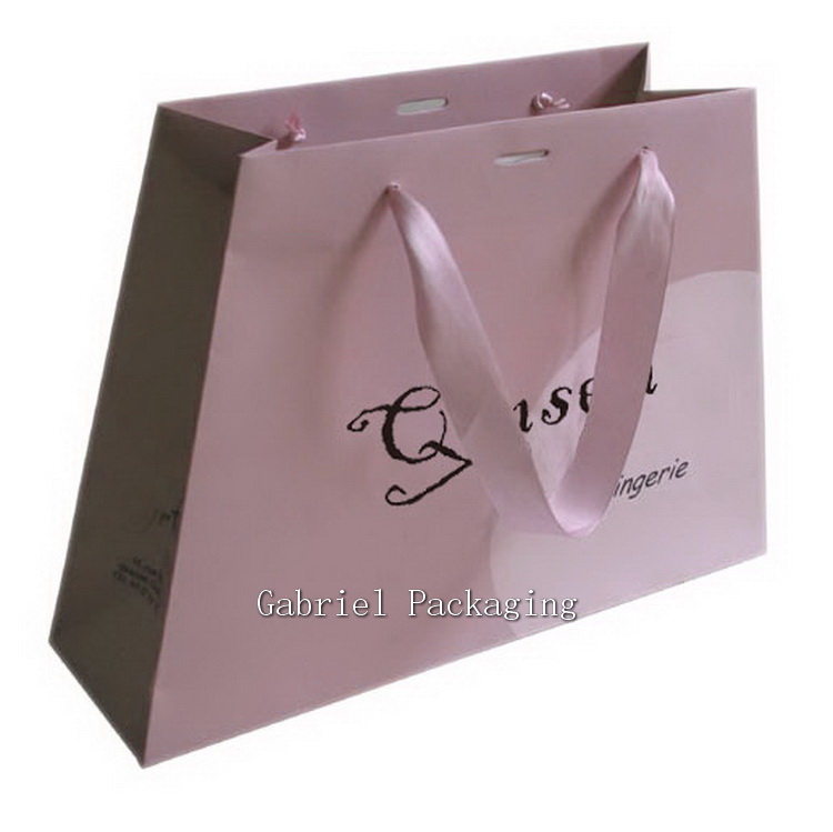 Custom Paper Bag for Lingerie Brand