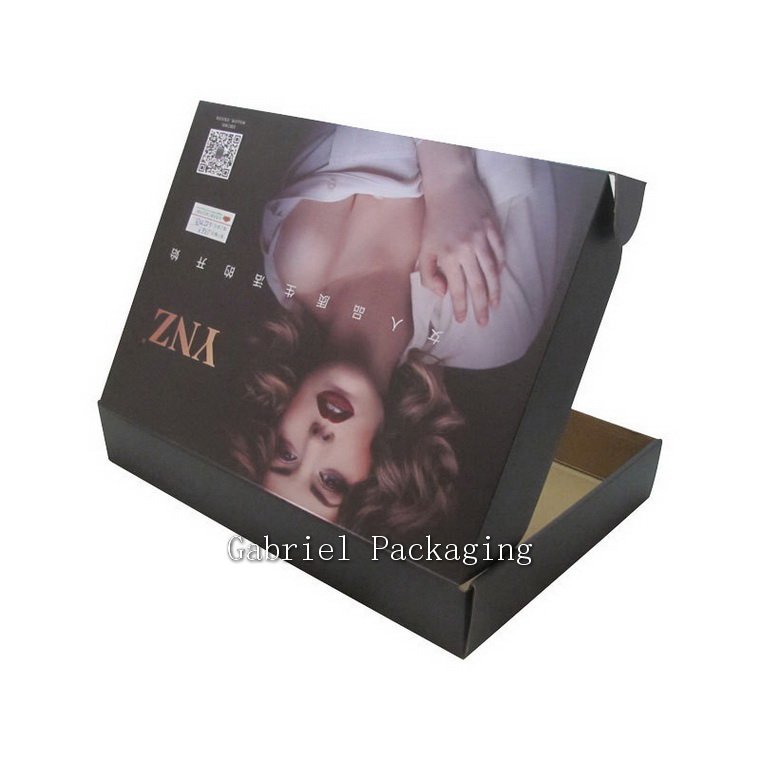 Customized Printing Corrugated Gift Box for Clothing Packaging