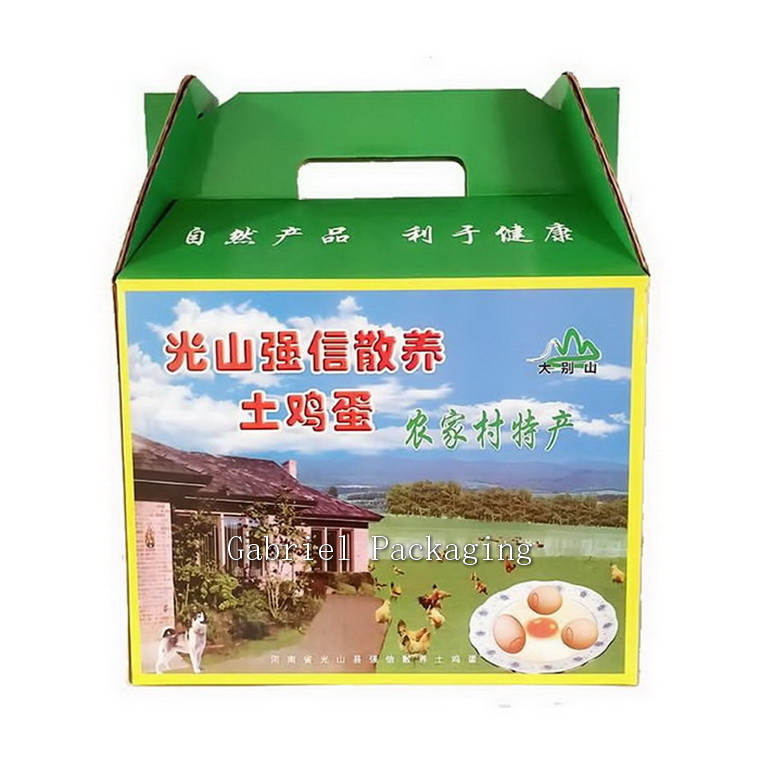 Custom Printed Egg Packaging Box