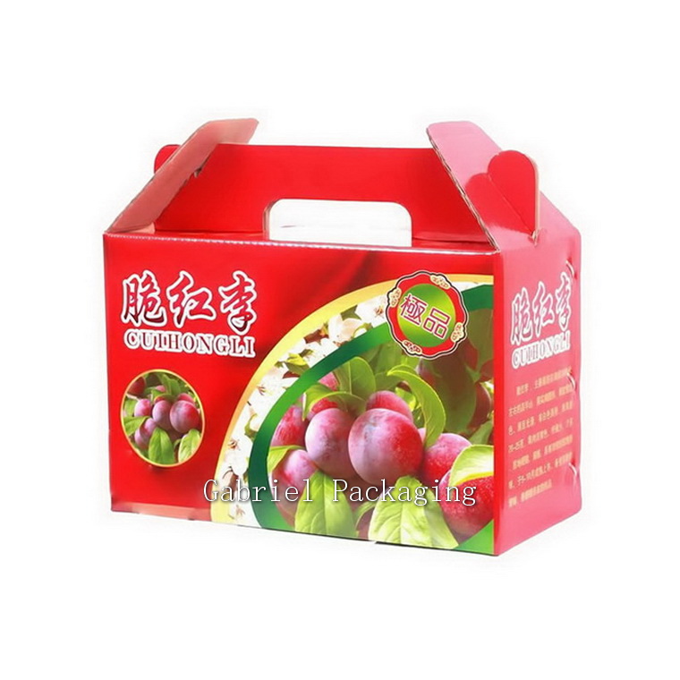 Custom Fruit Gift Box with Fresh Fruit Design