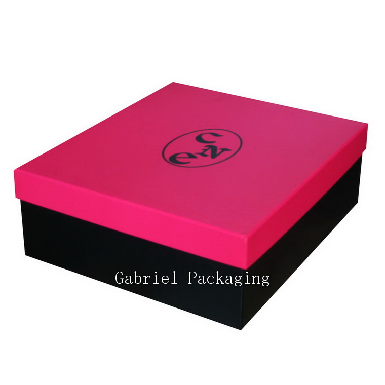 Luxury Style Printed Paper Gift Box with custom brand