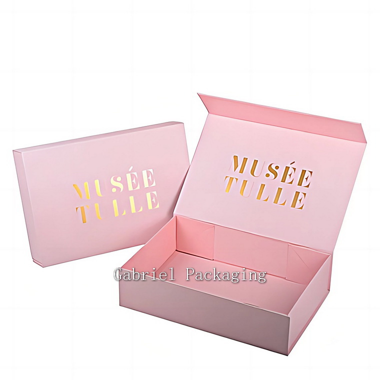 Custom Foldable Cardboard Magnetic Paper Gift Packing Box